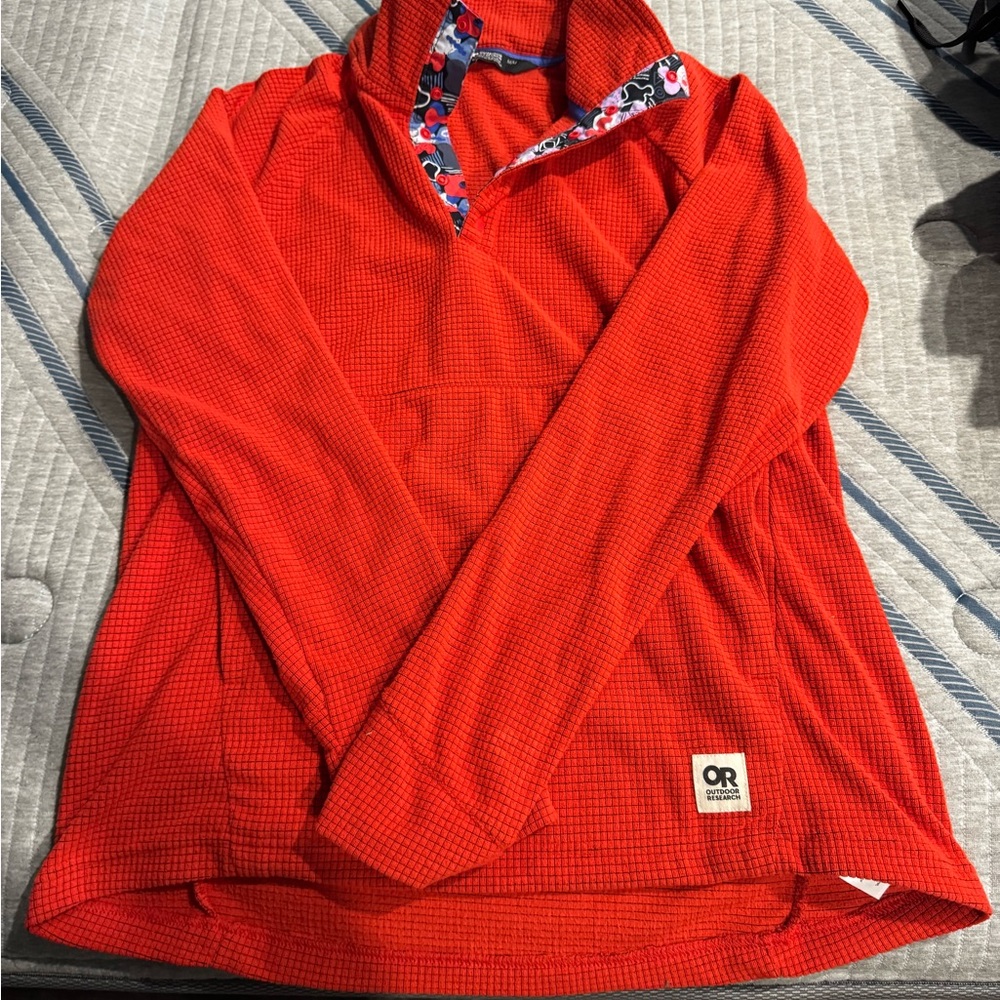 Outdoor Research Women’s Trail Mix Snap Pullover - medium
